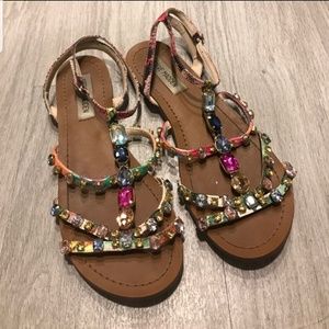 Steve Madden Rhinestone Sandals